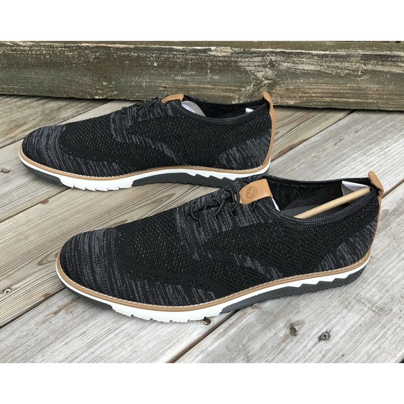 Wingtip Knit Oxford Shoes 